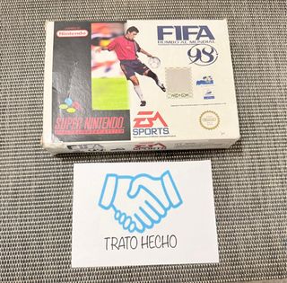 FIFA 98 SNES Super Nintendo Completo pal (Testato)