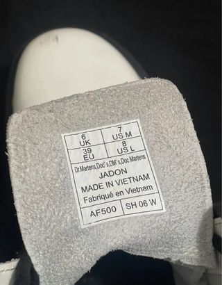 Botas Dr. Martens Blancas