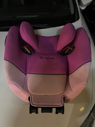 Silla coche Cybex rosa