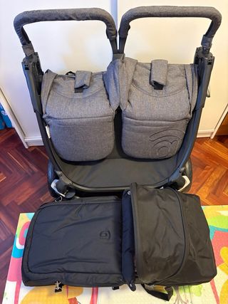 Silla Paseo Gemelar Asalvo Doble Bro