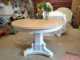 Mesa de comedor extensible madera