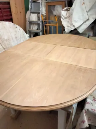 Mesa de comedor extensible madera