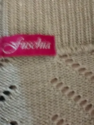 Completo donna beige e oro