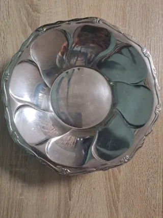 Panera o frutero de acero inoxidable