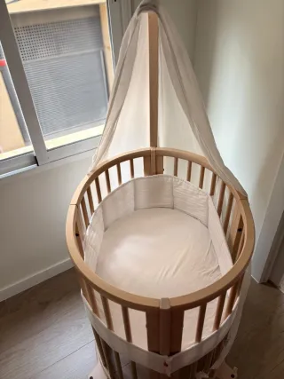 Minicuna Stokke Sleepi Mini Ovalada