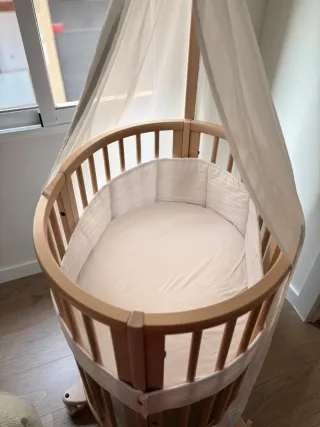 Minicuna Stokke Sleepi Mini Ovalada