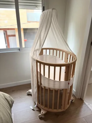 Minicuna Stokke Sleepi Mini Ovalada