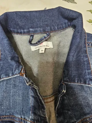 Cazadora Vaquera Mujer Azul