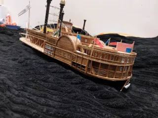 Maqueta Barco Vapor Robert E. Lee