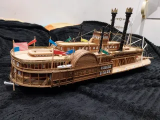 Maqueta Barco Vapor Robert E. Lee