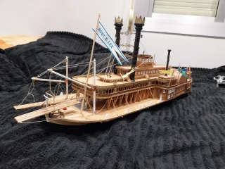 Maqueta Barco Vapor Robert E. Lee