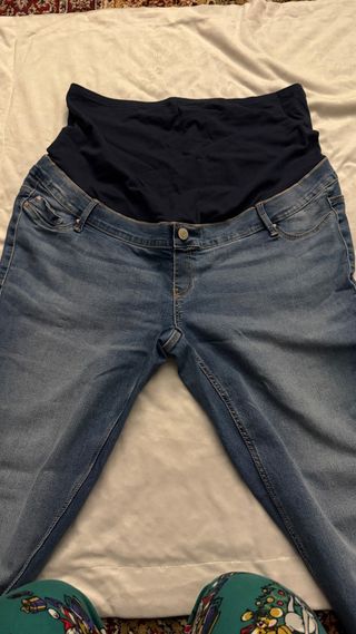 Pack 2 Pantalones Premamá Talla XL