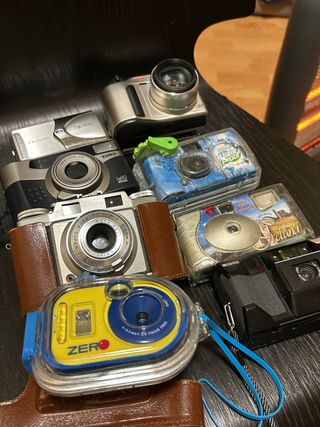 Set di fotocamere Agfa Konica Ricoh Olympus