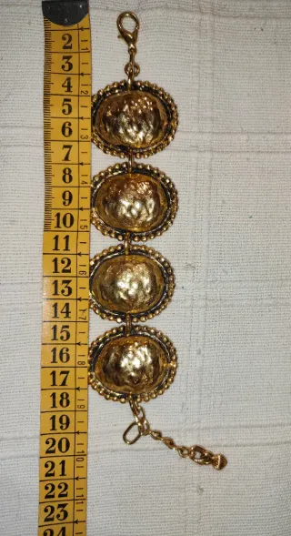 Pulsera Acero Dorado nueva