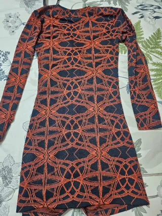 Vestido Zara corto estampado