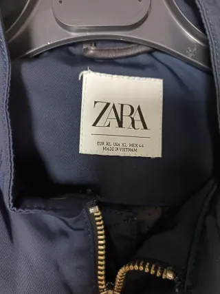 Chaqueta Zara Azul Marino