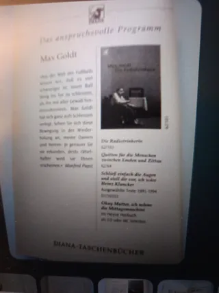 Die Radiotrinkerin ausgesucht schöne Texte