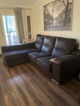 Sofá modular gris antracita