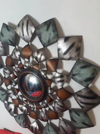 Espejo Convexo Decorativo Metal
