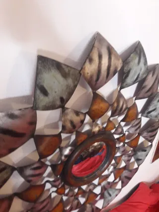 Espejo Convexo Decorativo Metal