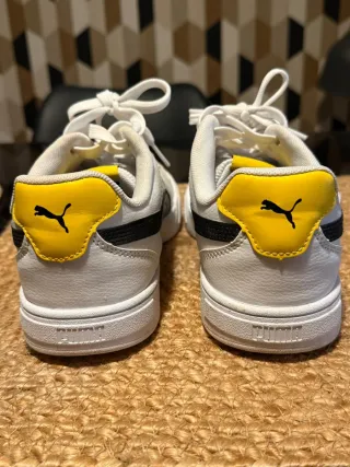 Sneakers Puma Bambini Bianche e Gialle