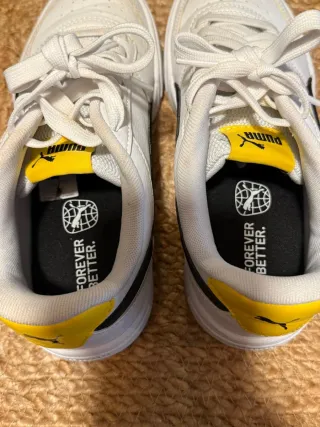 Sneakers Puma Bambini Bianche e Gialle