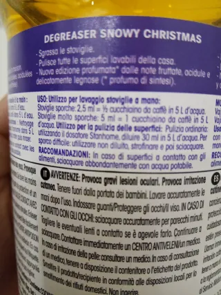 Stanhome Sgrassatore Snowy Christmas