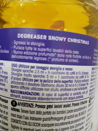 Stanhome Sgrassatore Snowy Christmas