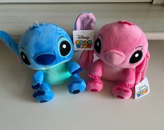 Peluche Stitch y Ángel Disney Tsum Tsum