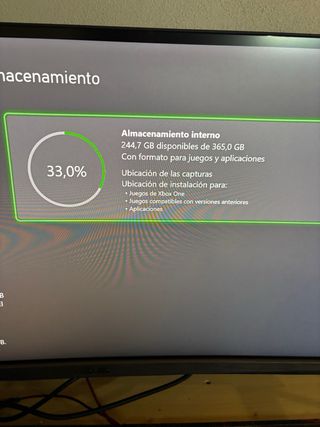 Xbox Consola y Mando Negro