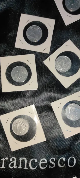 Lotto 10 Lire 10 Grano 70/80 Italiane