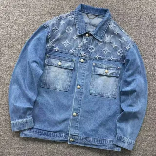 Louis Vuitton denim chaqueta vaquera.