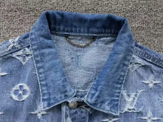 Louis Vuitton denim chaqueta vaquera.