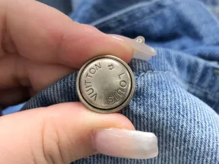 Louis Vuitton denim chaqueta vaquera.