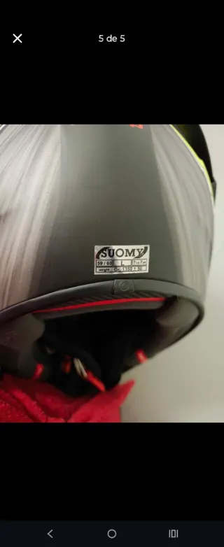 Casco de moto SUOMY