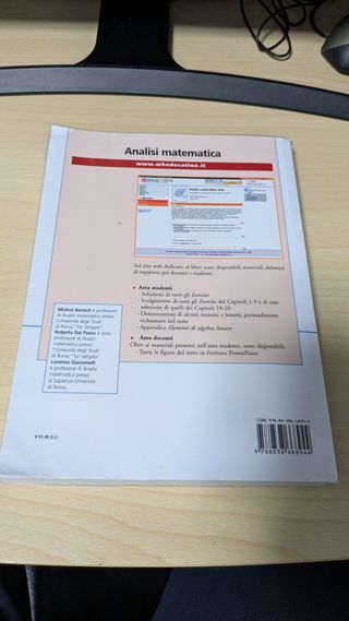 Analisi matematica. Con software