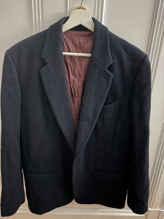 Abrigo América paño negro