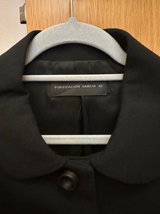 Chaqueta Blazer Negro Talla 42-PURIFICACIÓN GARCÍA
