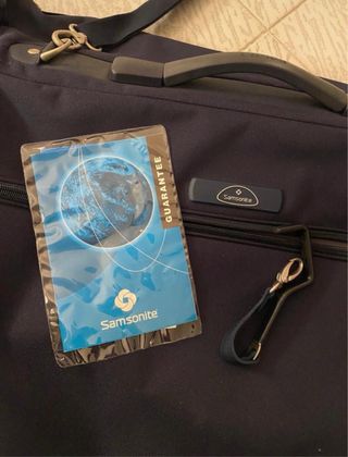 Porta abiti Samsonite blu notte