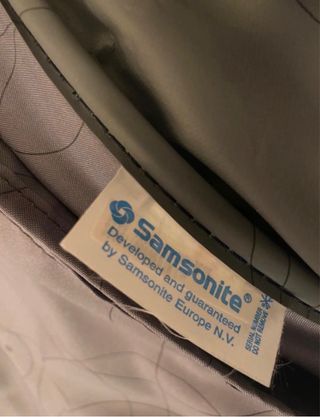 Porta abiti Samsonite blu notte