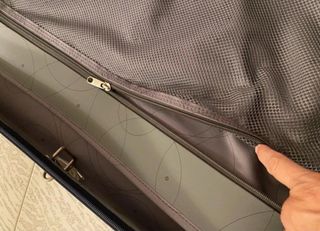 Porta abiti Samsonite blu notte