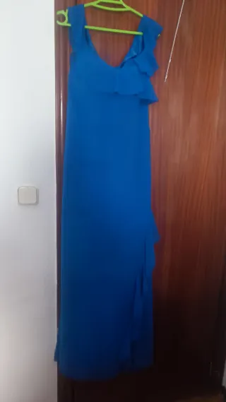 Vestido fiesta azul talla 2XL