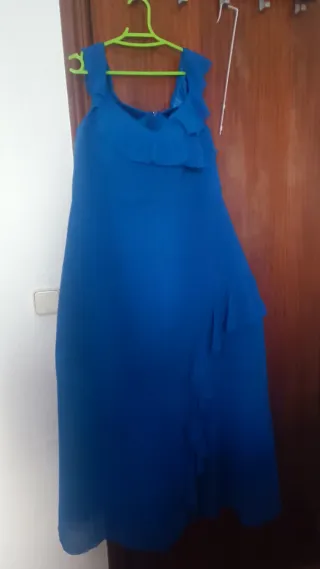 Vestido fiesta azul talla 2XL