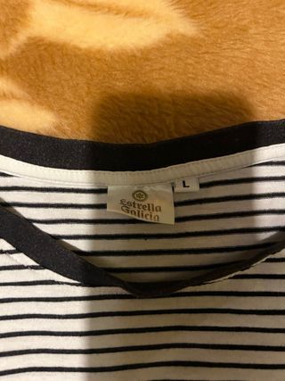 Camiseta Rayas Estrella Galicia Talla L