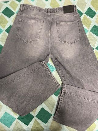 Pantalón Baggy Gris Pull&Bear