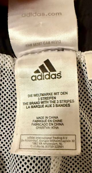 Pantalón chándal Adidas Talla L Negro