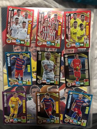 Cartas Adrenalyn 2015-2016