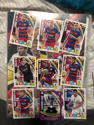 Cartas Adrenalyn 2015-2016