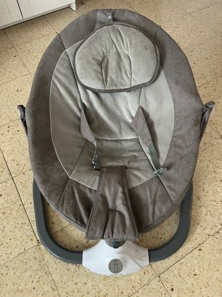 Dolce culla per neonati grigia