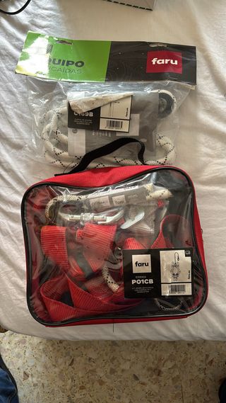 Arnés anticaídas Faru P01CB + Cuerda